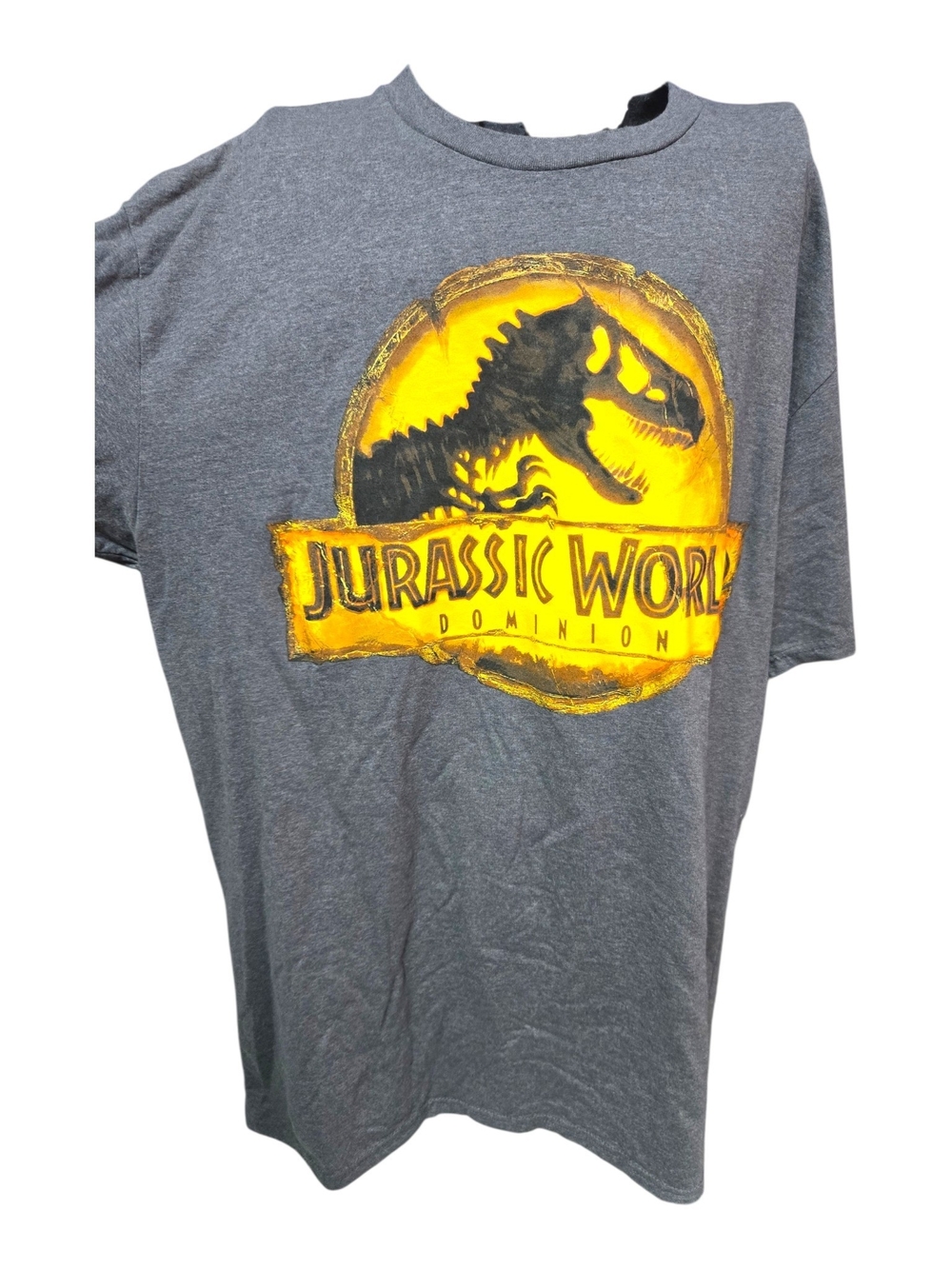 Jurassic World Dominion Gray Graphic Tee